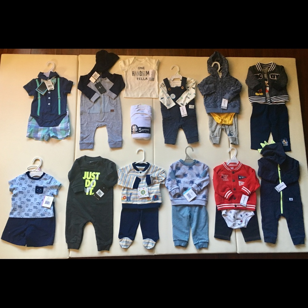 Baby boy clothes bundle 3-9 months